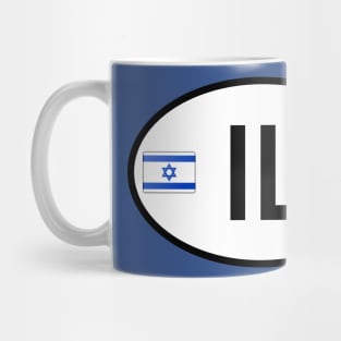 Israel car country code Mug